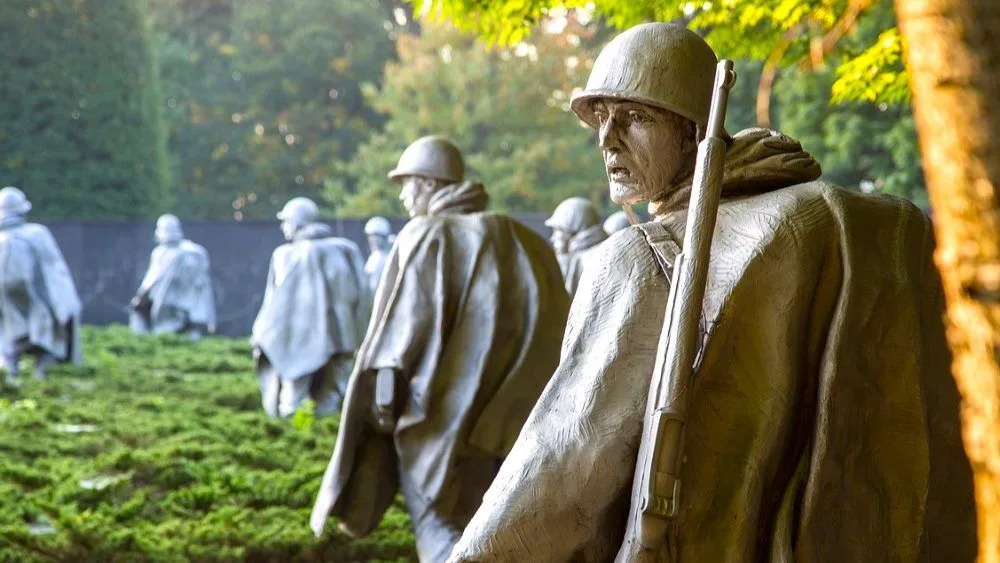 Monumento a los Veteranos de la Guerra de Corea en Washington D.C.